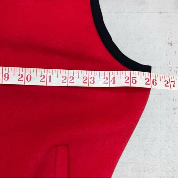 VTG New Y2K Marker 2002 Salt Lake City Olympics Red Fleece Vest USA Size Large - Picture 8 of 9